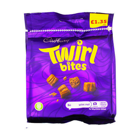 Cadbury Twirl Pouch