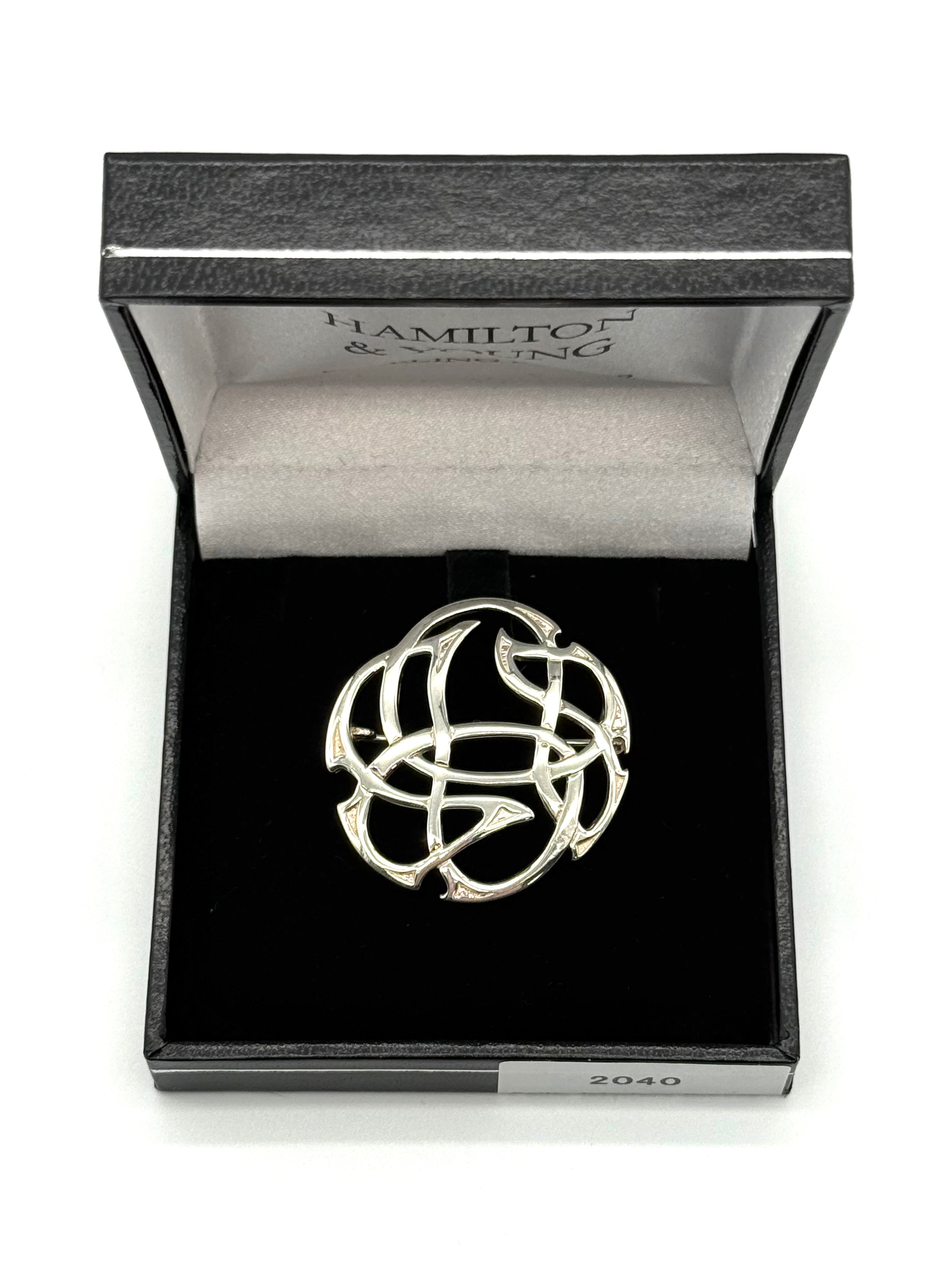 H&Y 'Celtic Interlace' Brooch
