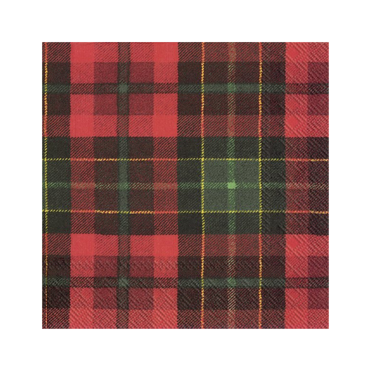 'Red Tartan' Napkins