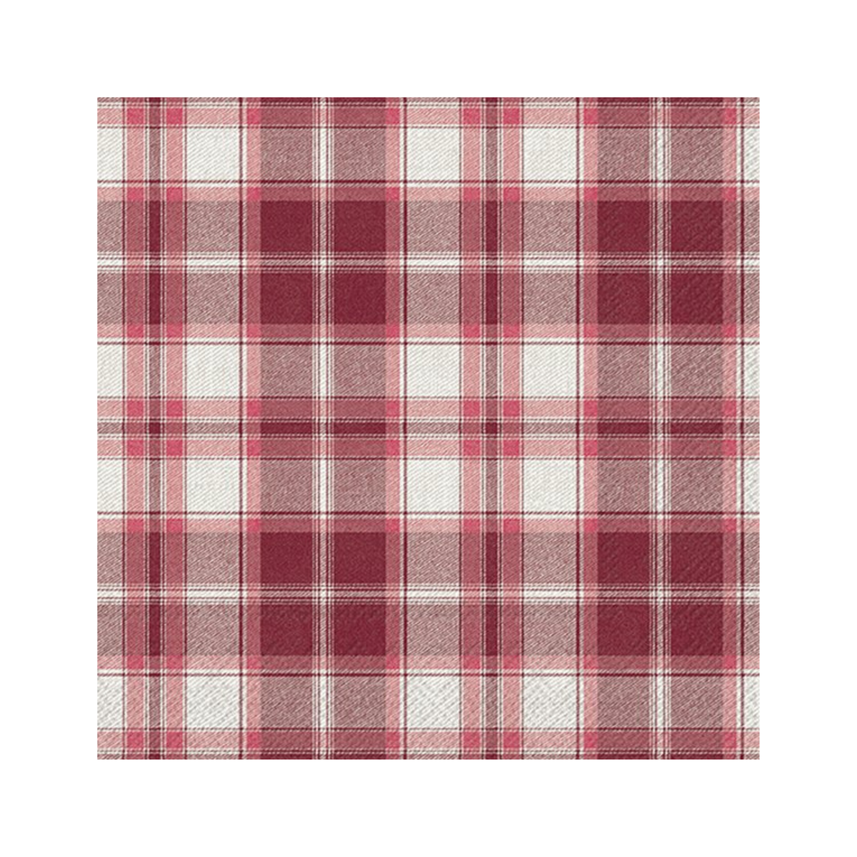 'Red Check' Napkins
