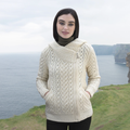 Kilkenny Side Zip Cardigan - Natural