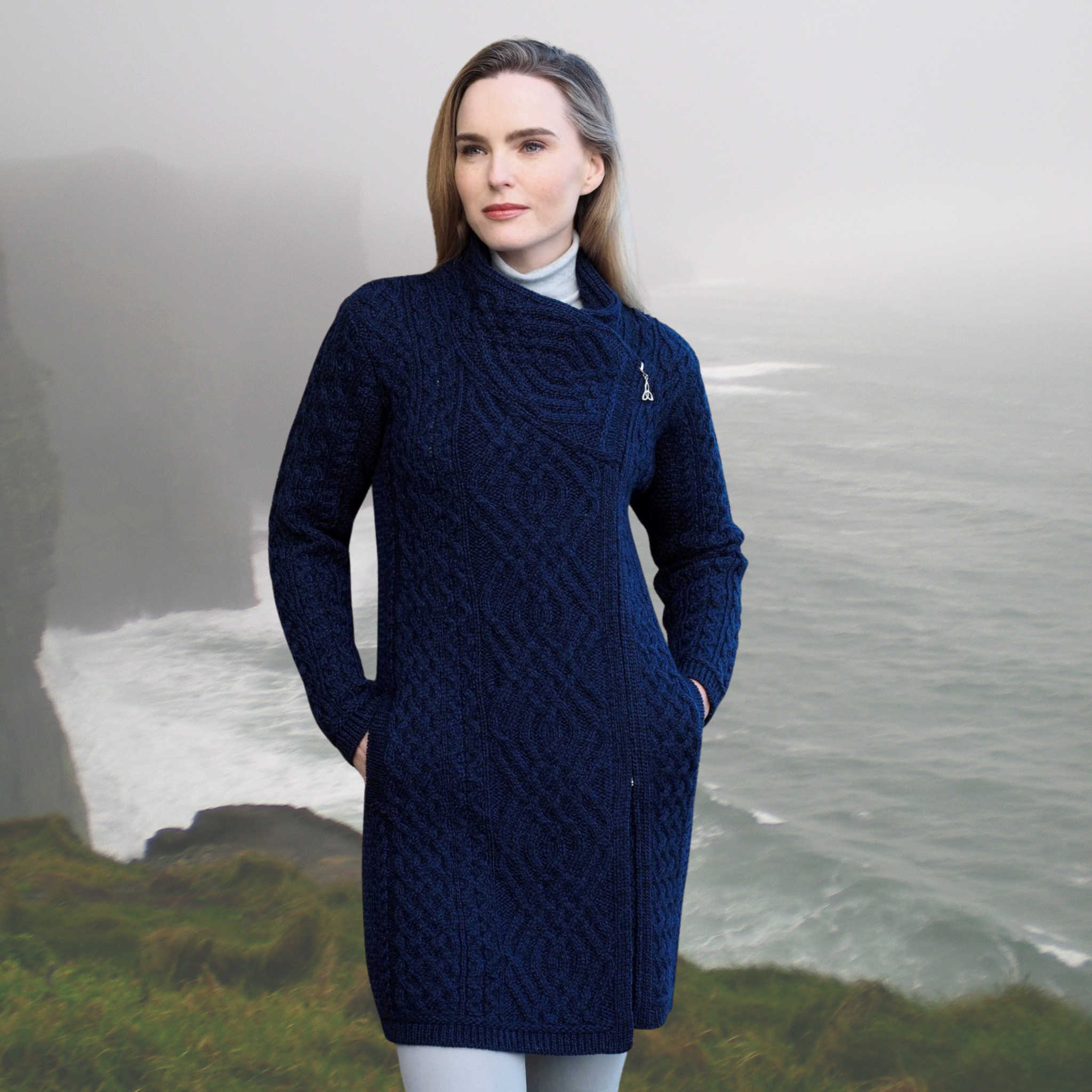 Liffey Side Zip - Midnight
