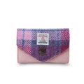 Islander Small Clasp Purse - Pink and Blue Tartan