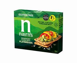 Nairn's Gluten Free Rosemary & Sea Salt Flatbread
