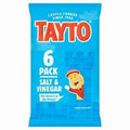 Tayto Salt & Vinegar Crisps  6pk