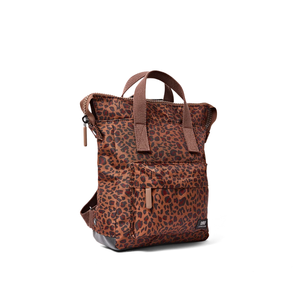 Bantry Small Backpack - Leopard Canvas