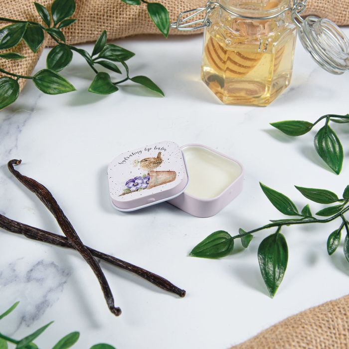 'Pottering About' Wren Lip Balm Tin