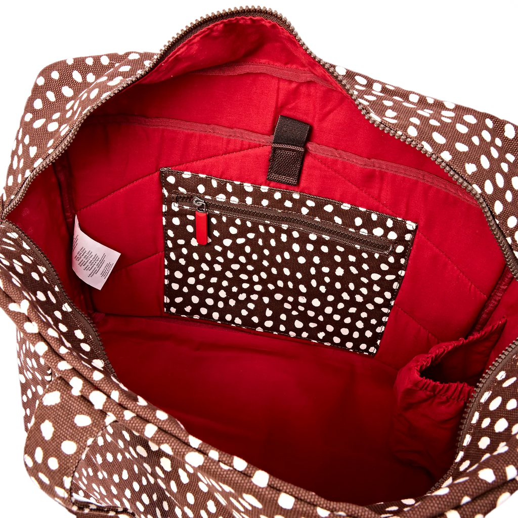 Sloane Bag - Brown Dot