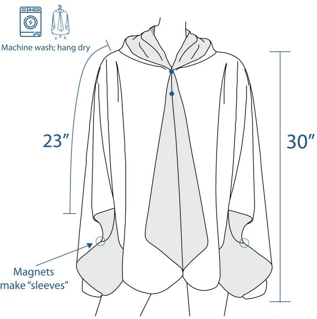 RainCaper Fine Art Rain Poncho