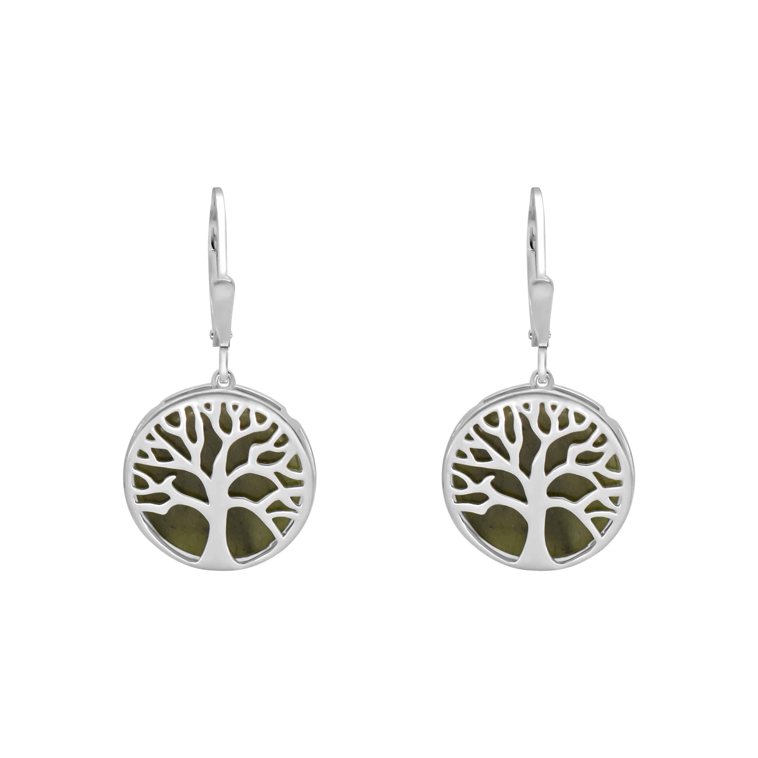Connemara Marble - Tree of Life Earrings