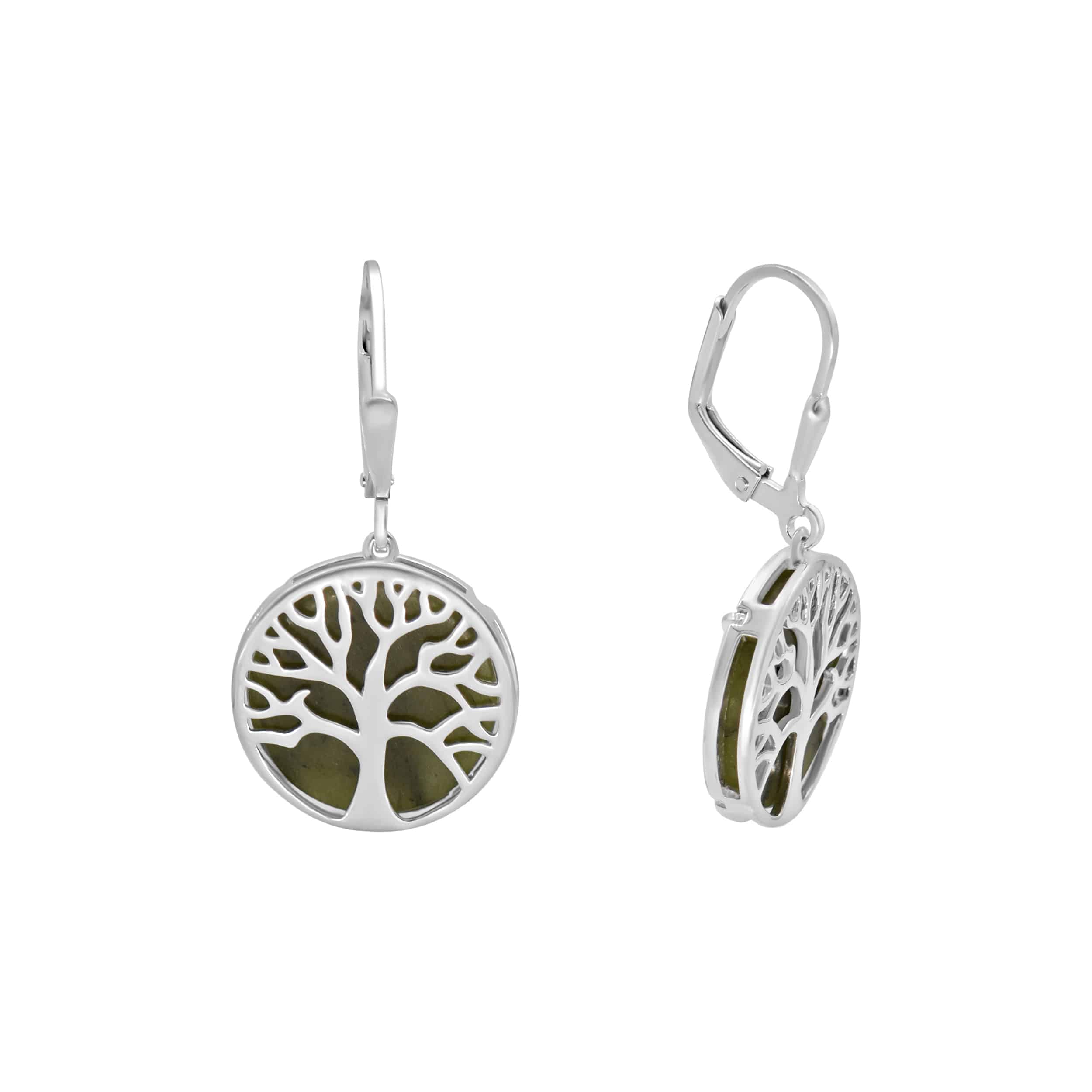 Connemara Marble - Tree of Life Earrings