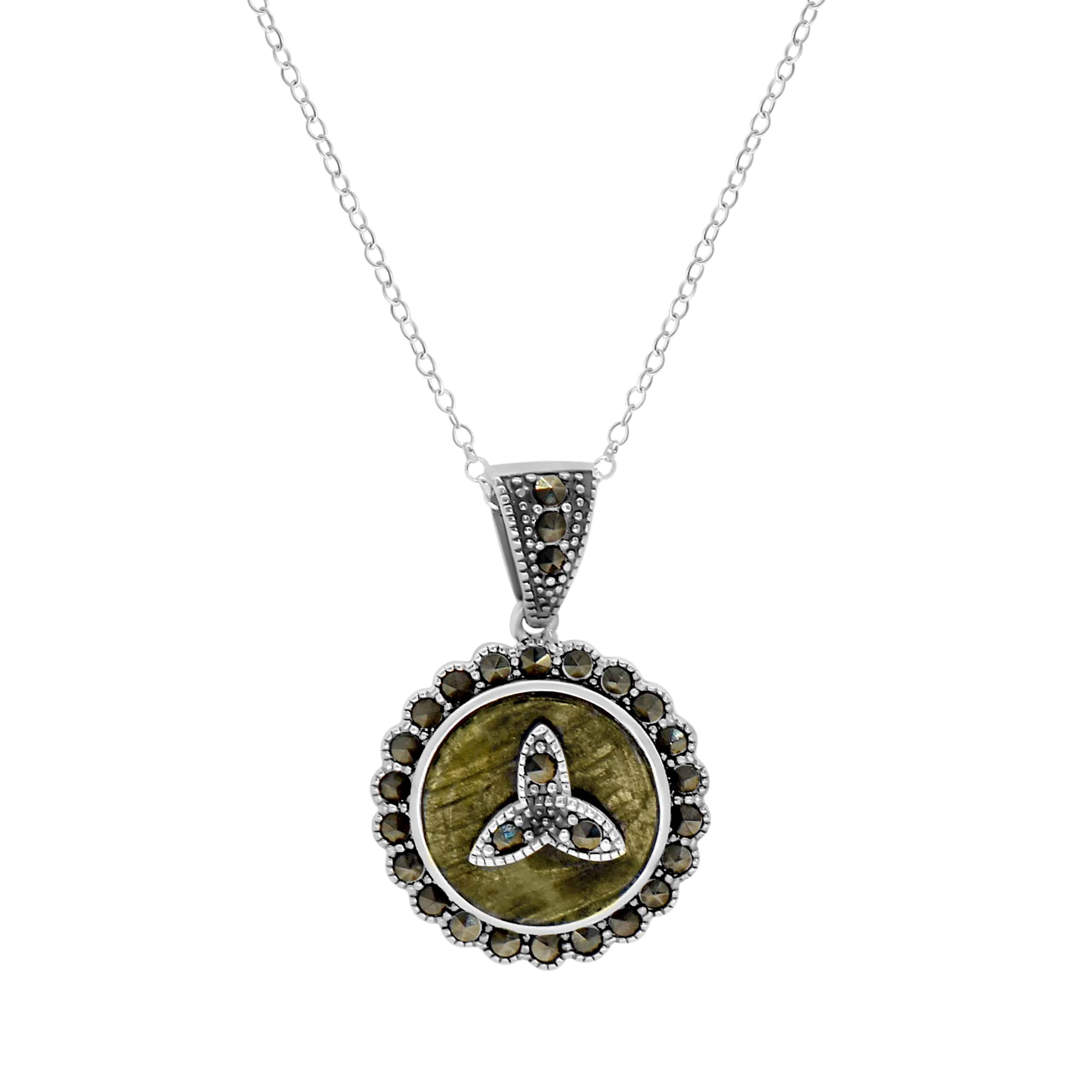 Connemara Marble - Trinity Pendant