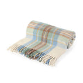 Wool Blanket Stewart Blue Muted Highland