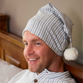 Pyjama Hat - Blue Stripes