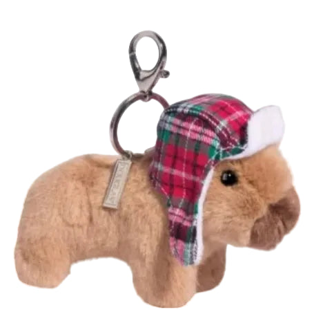 Winter Capybara Bag Charm
