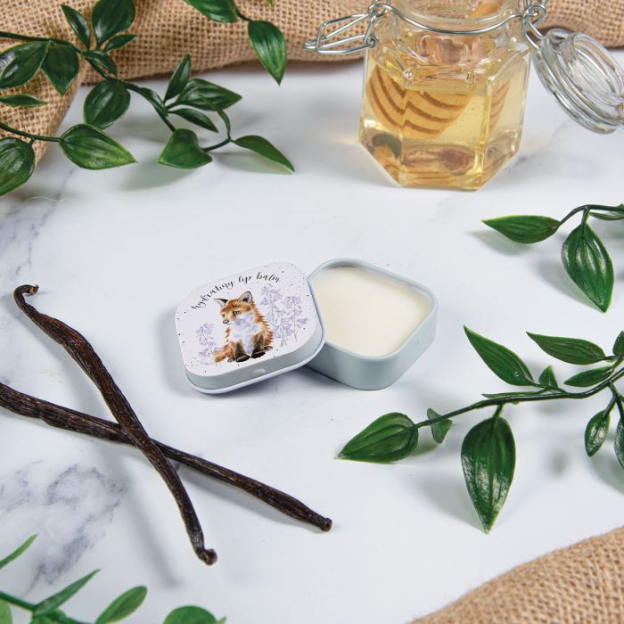 'Stay Clever Little Fox' Fox Lip Balm Tin