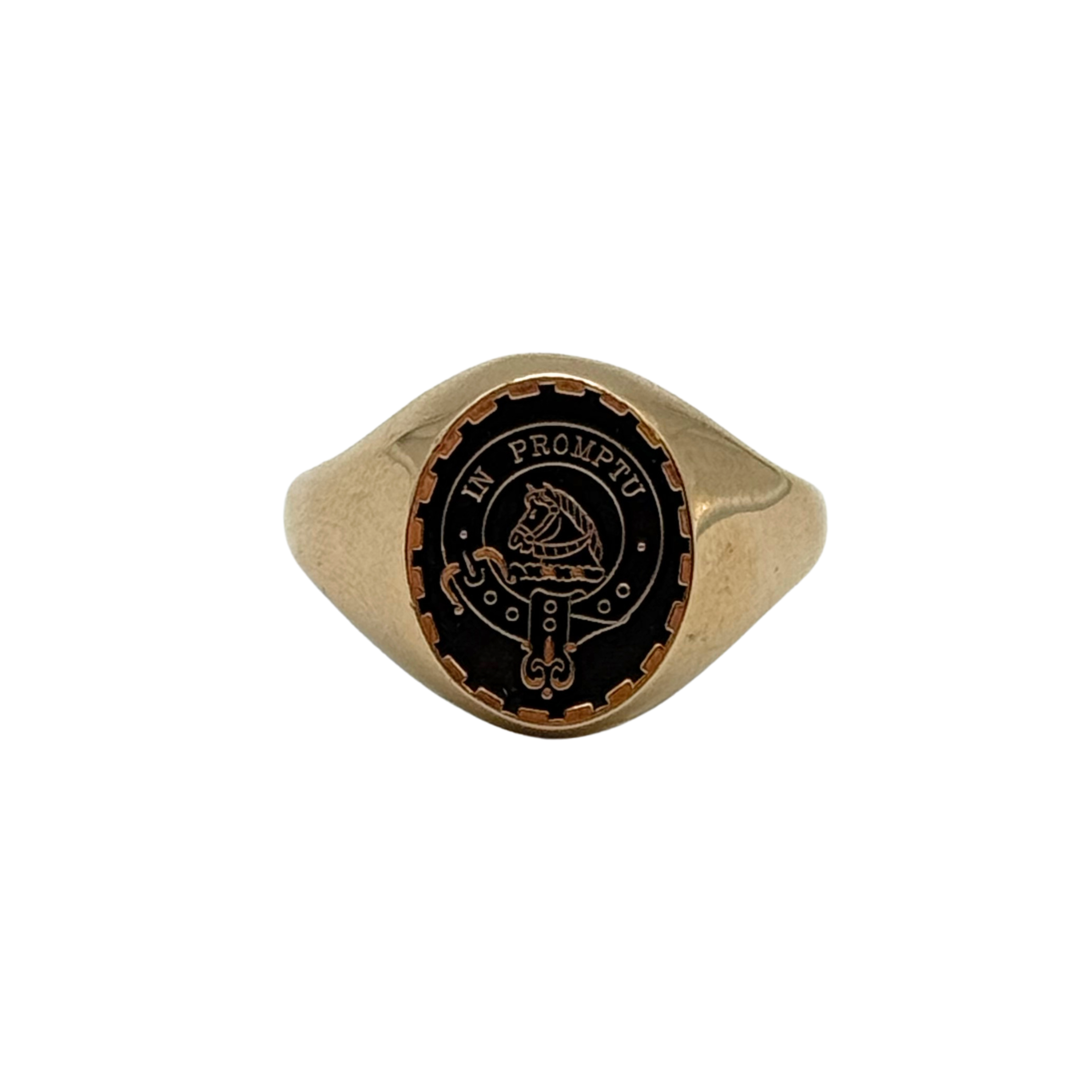 Clan Dunbar Gold Ring