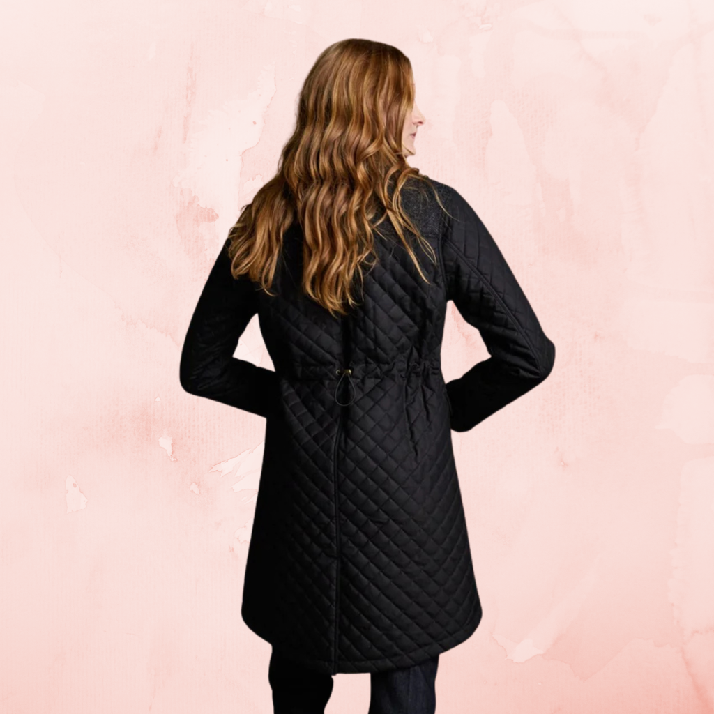 Jodie Wax Coat - Black