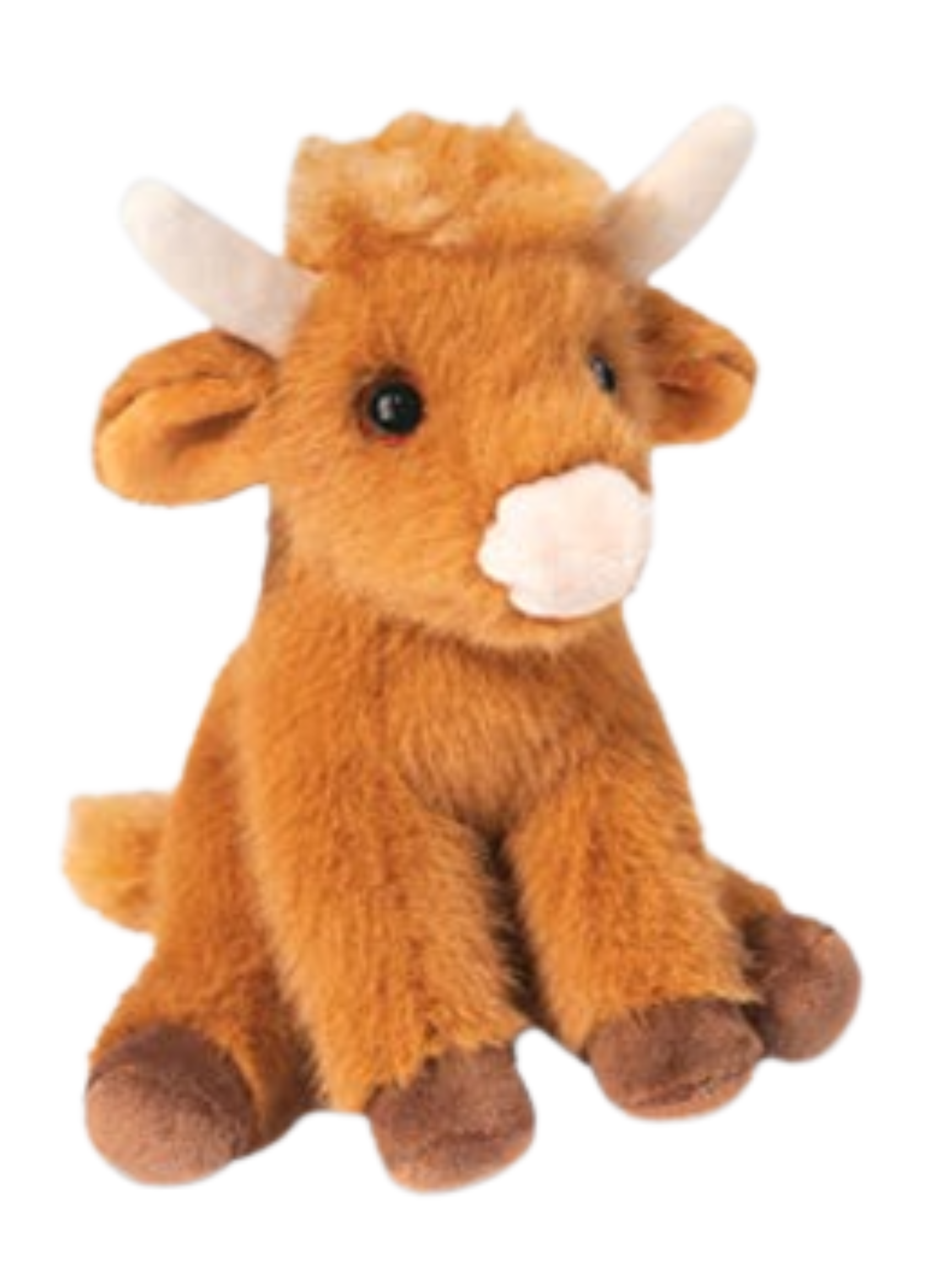 Douglas Toys - Mini Highland Cow - Rust