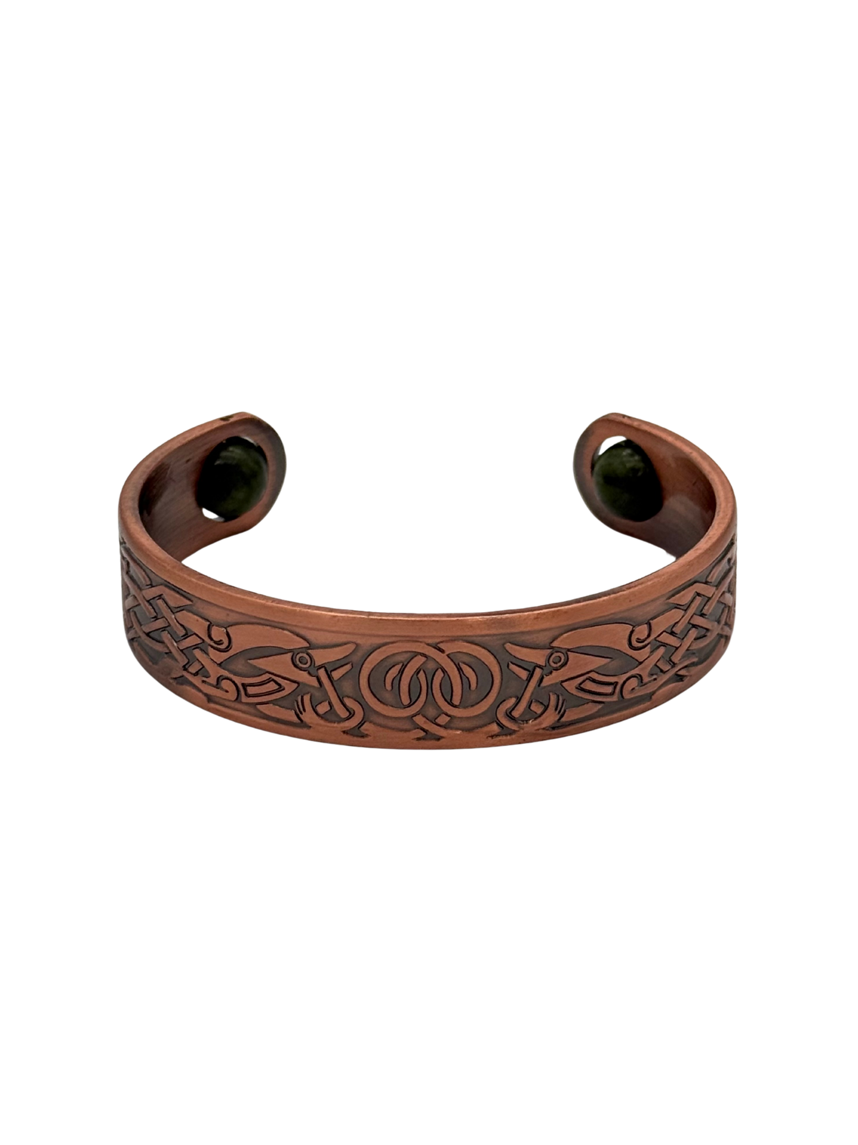 Connemara Marble - Copper Bangle