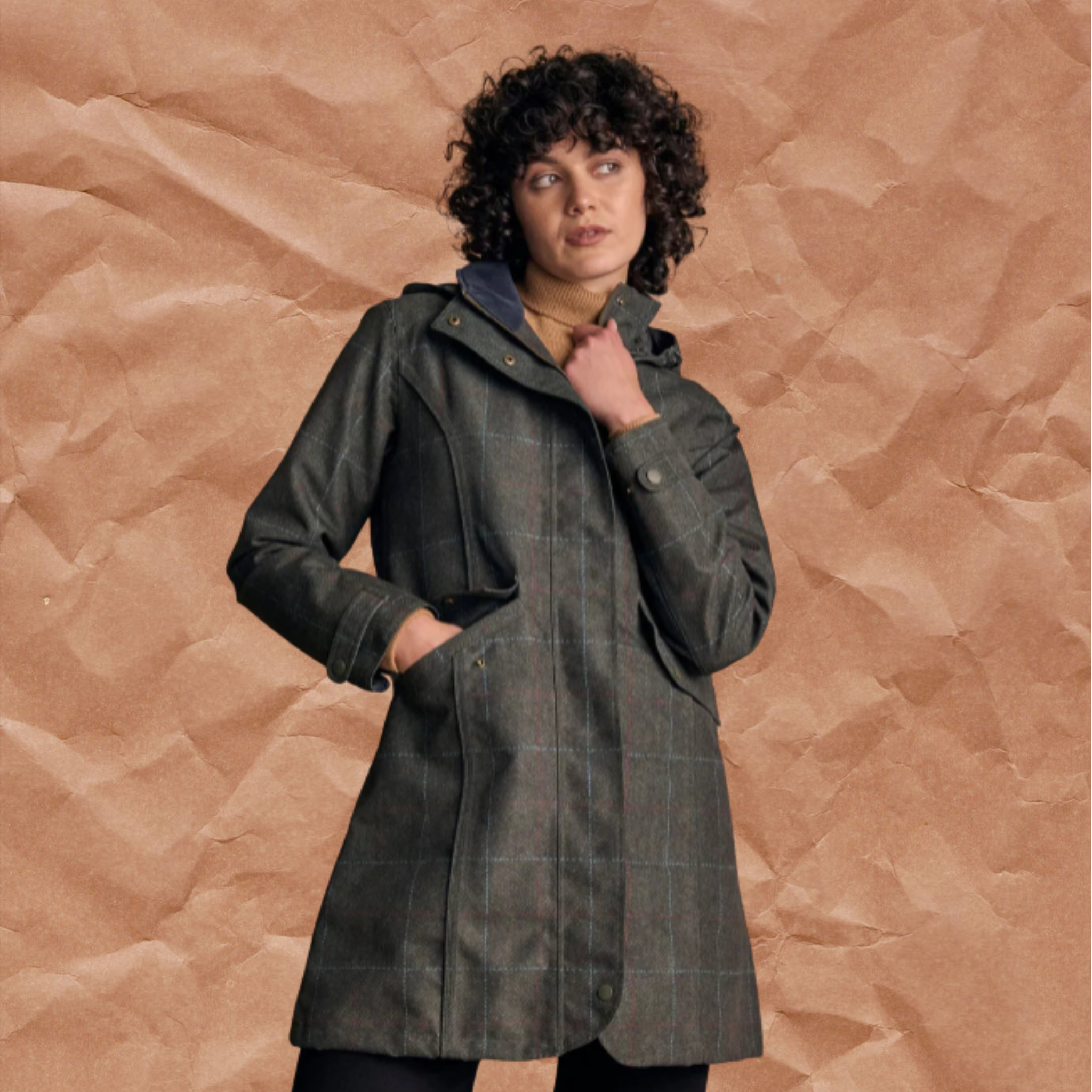 Waterproof Jacket 'Sophia' Green
