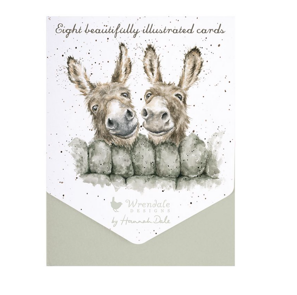 'Hee Haw' Donkey Notecard set