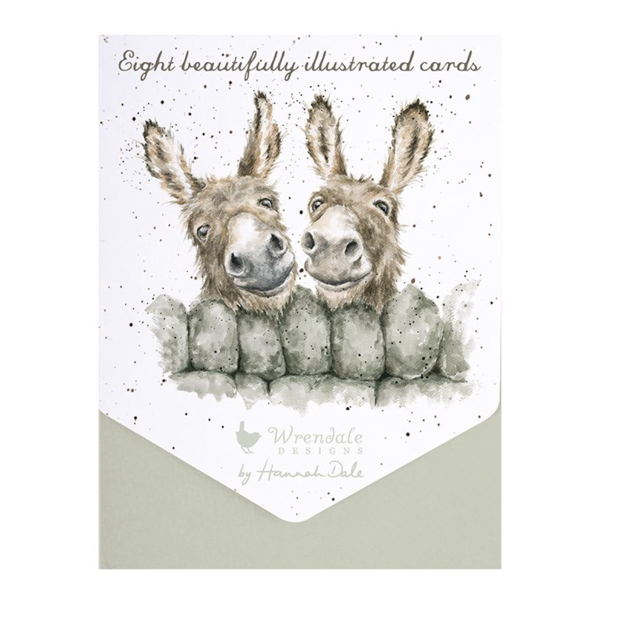 'Hee Haw' Donkey Notecard set