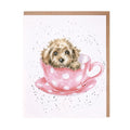 Wrendale Card 'Teacup Pup'