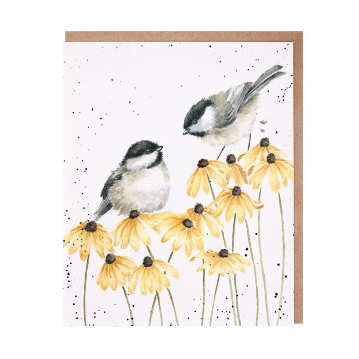 Wrendale Card 'My Sweet Chickadee'