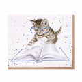 Wrendale Card 'The Bookworm'
