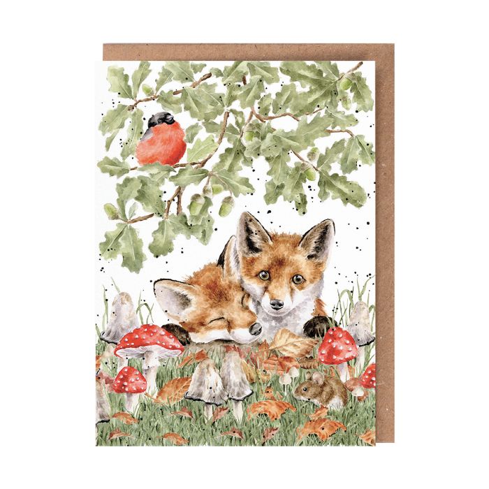 Wrendale Card 'Under the Oak Tree'