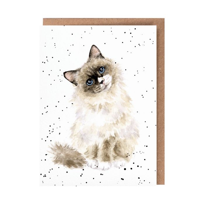 Wrendale Card 'Paws for Thought'
