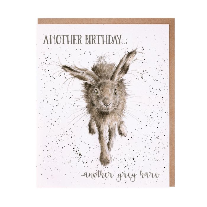 Wrendale Card 'Little Gray Hare'