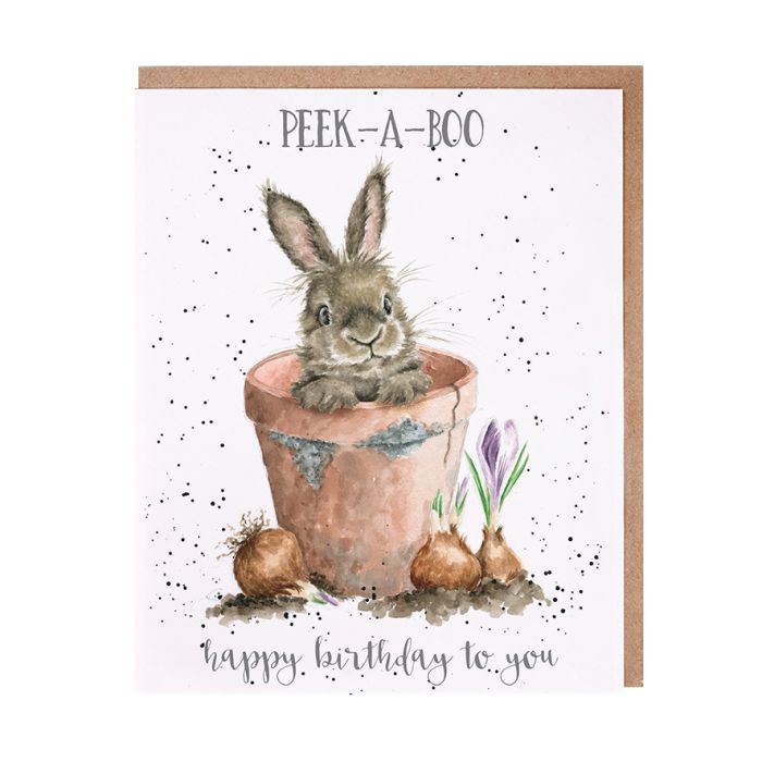 Wrendale Card 'Peek-A-Boo'