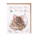 Wrendale Card 'Not A Creature Was Stirring'