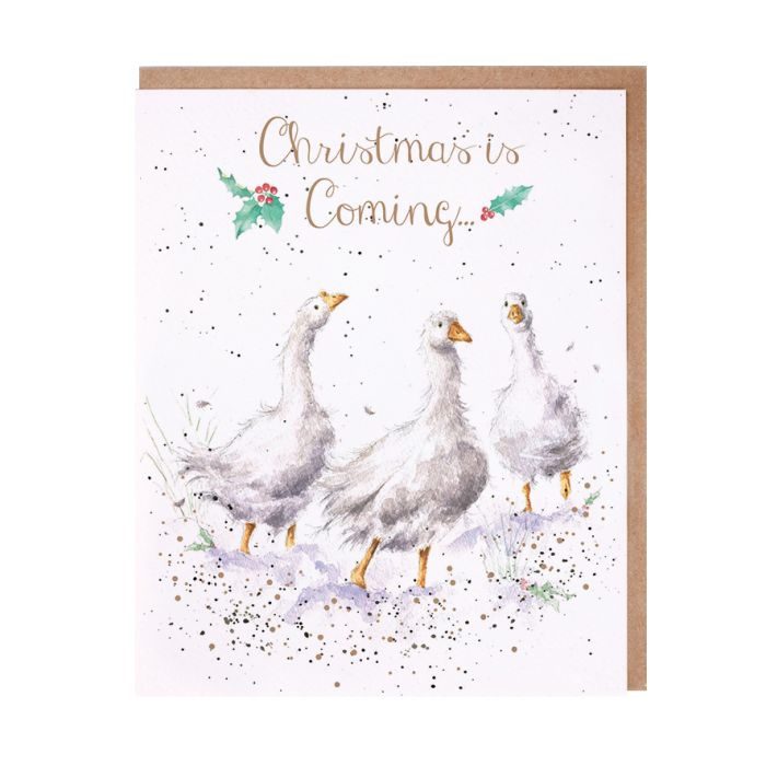 Wrendale Card 'Christmas Is Coming'