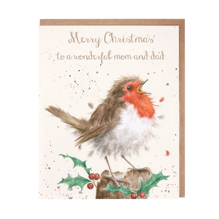 Wrendale Card 'Wonderful Mom & Dad'
