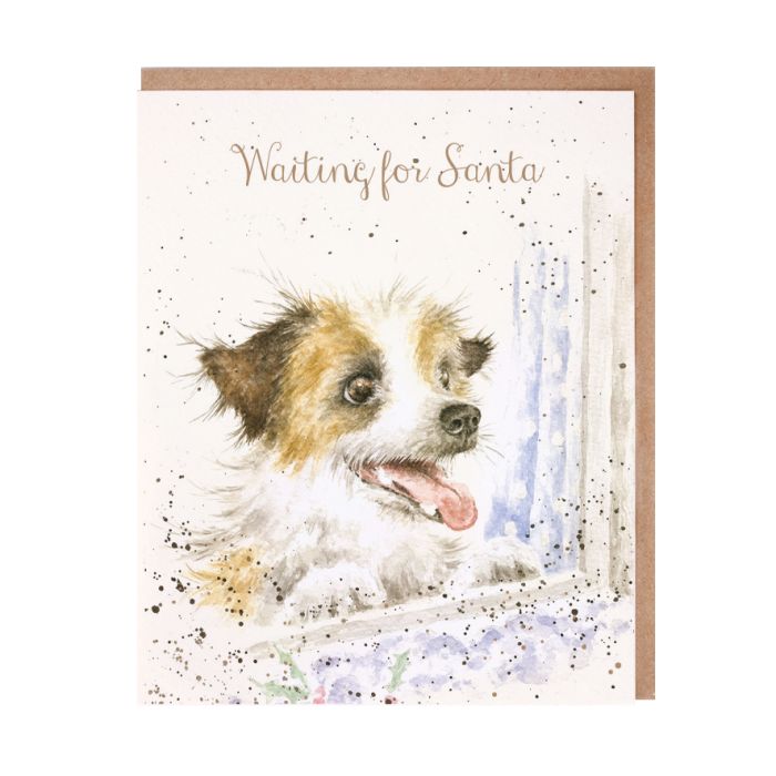 Wrendale Card 'Waiting for Santa'