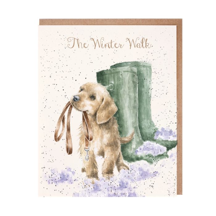 Wrendale Card 'Winter Walk'