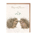 Wrendale Card 'Hogs and Kisses'