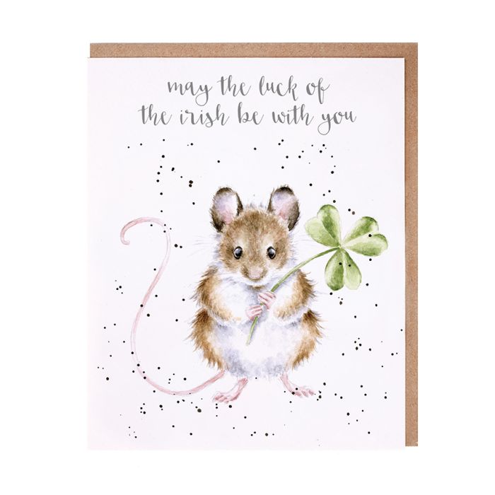 Wrendale Card 'Luck Of The Irish'