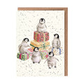 Wrendale Card 'Penguin Pandemonium'