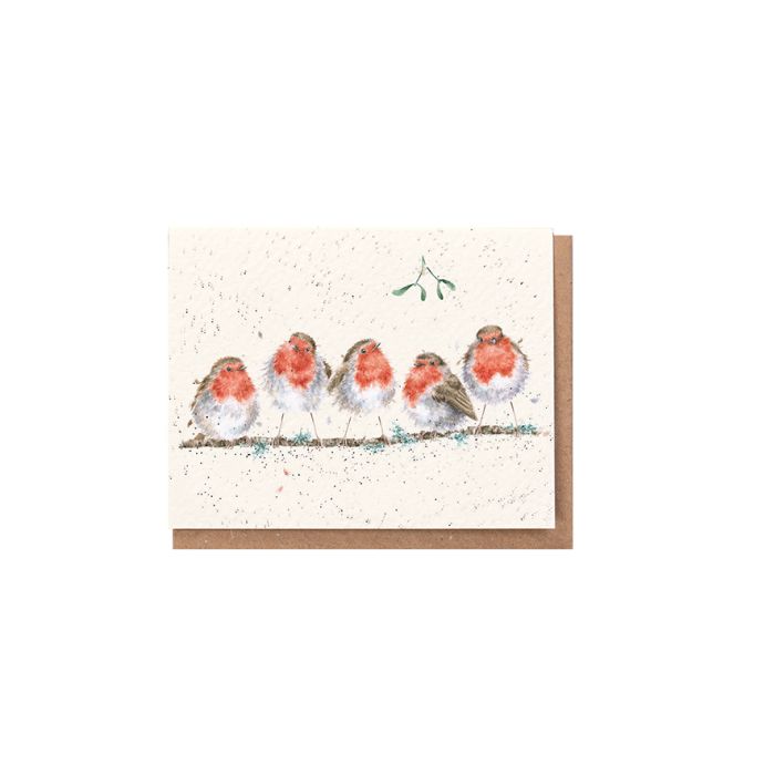 Wrendale Mini Card 'Tis The Season'