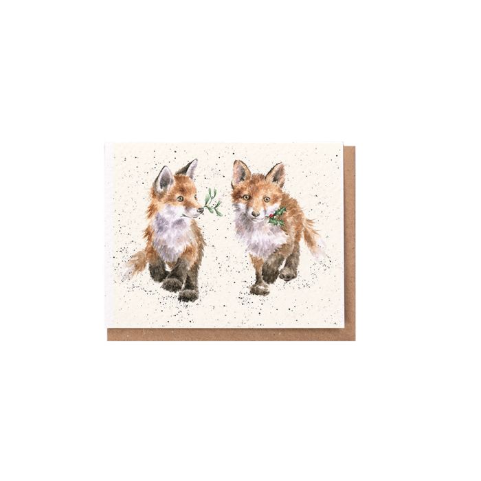 Wrendale Mini Card 'Glad Tidings We Bring'