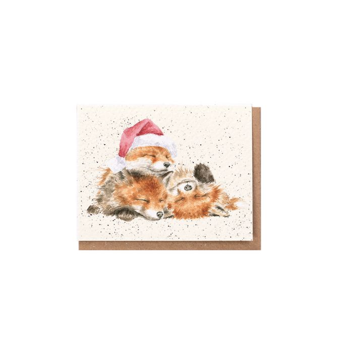 Wrendale Mini Card 'Night Before Christmas'