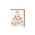 Wrendale Mini Card 'Rockin Robins'