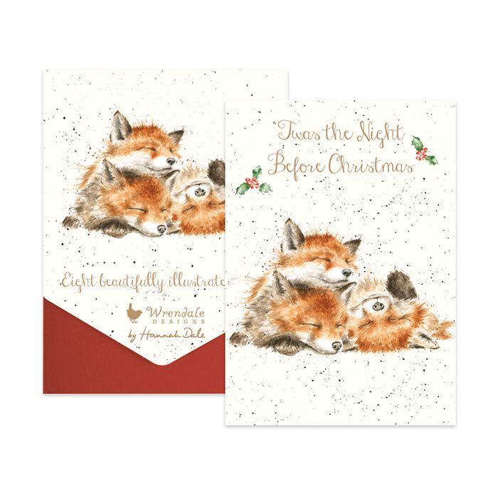 Wrendale Card Set 'The Night before Christmas'