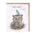 Wrendale Card 'Hippo Birdie to You'