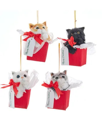 ORNAMENT CHRISTMAS CAT