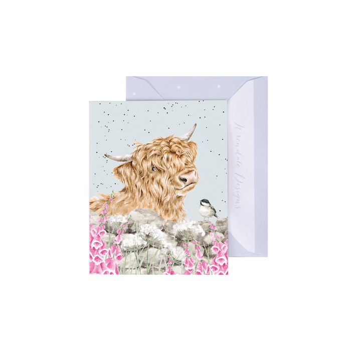 Wrendale Mini Card 'Just for Moo…'